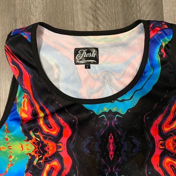 Mens colorful tank top - Picture 2 of 2